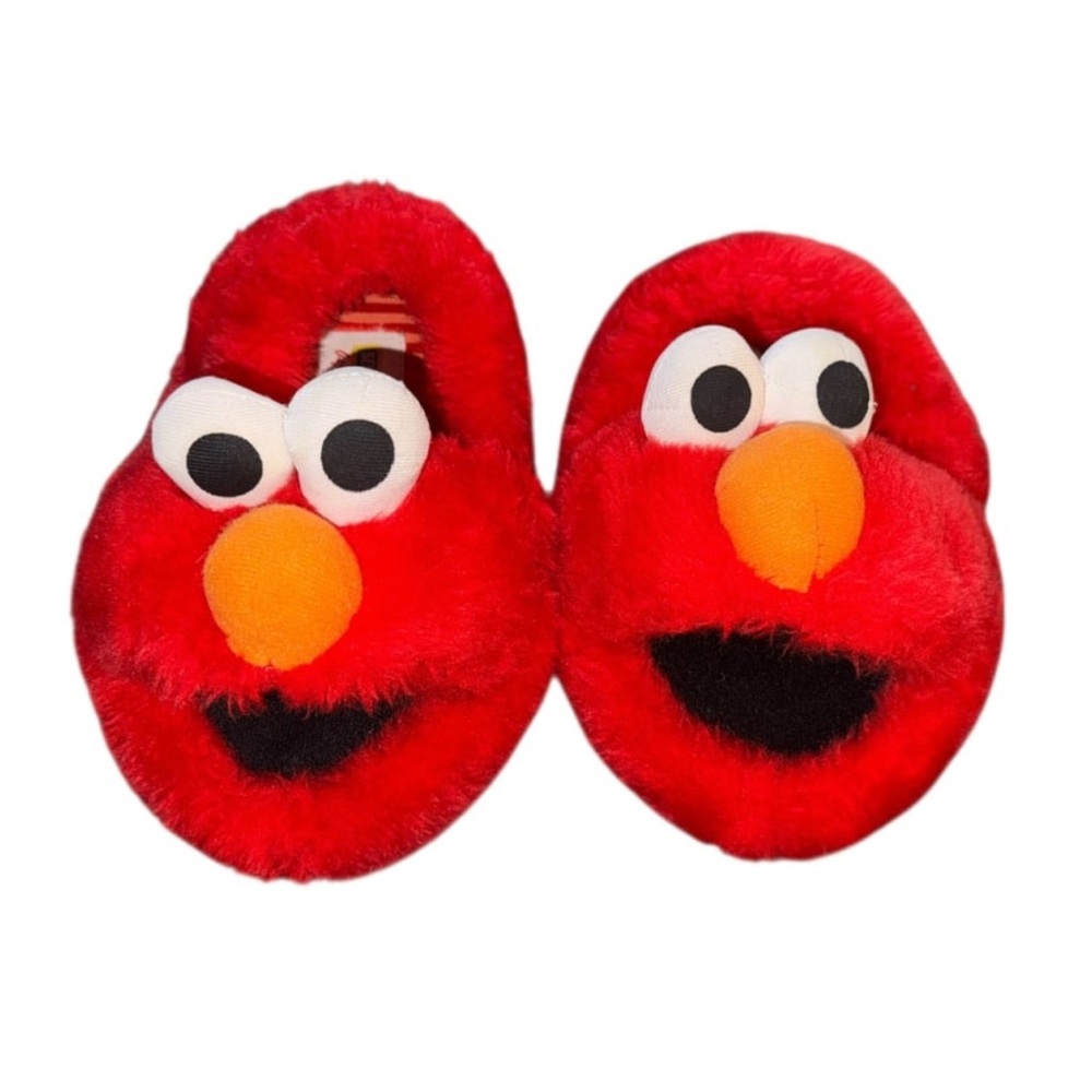 Sesame Street By Stride Rite Elmo Kids Slippers